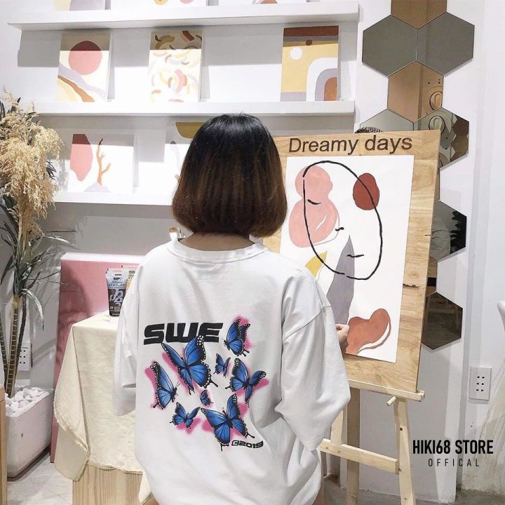 Áo Thun Nam Nữ Tay Lỡ  Phong Cách , Áo Phông Unisex Form Rộng Chất Liệu Cotton | BigBuy360 - bigbuy360.vn