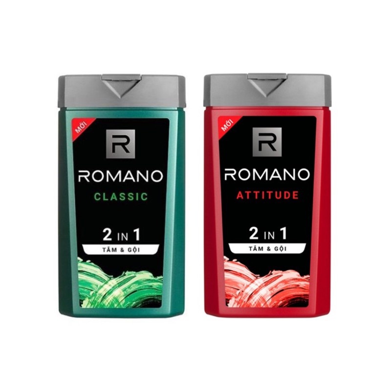 TẮM GỘI ROMANO CLASSIC/ ATTITUDE 2 IN 1 180G