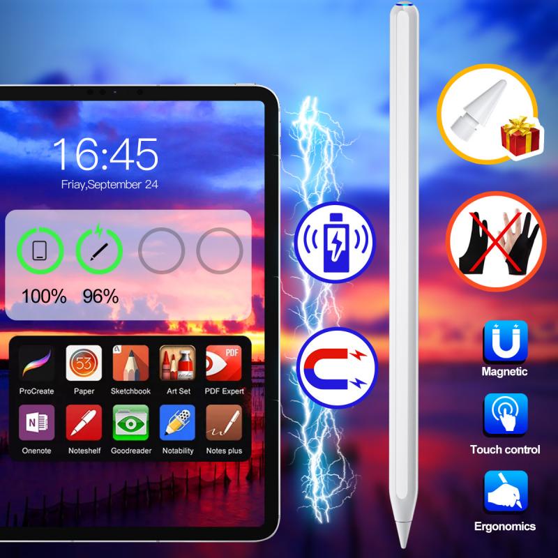Bút cảm ứng không dây ANKNDO thích hợp cho Ipad Air 5 Air 4 Pro 11 12 9 2021 Mini 6 1
