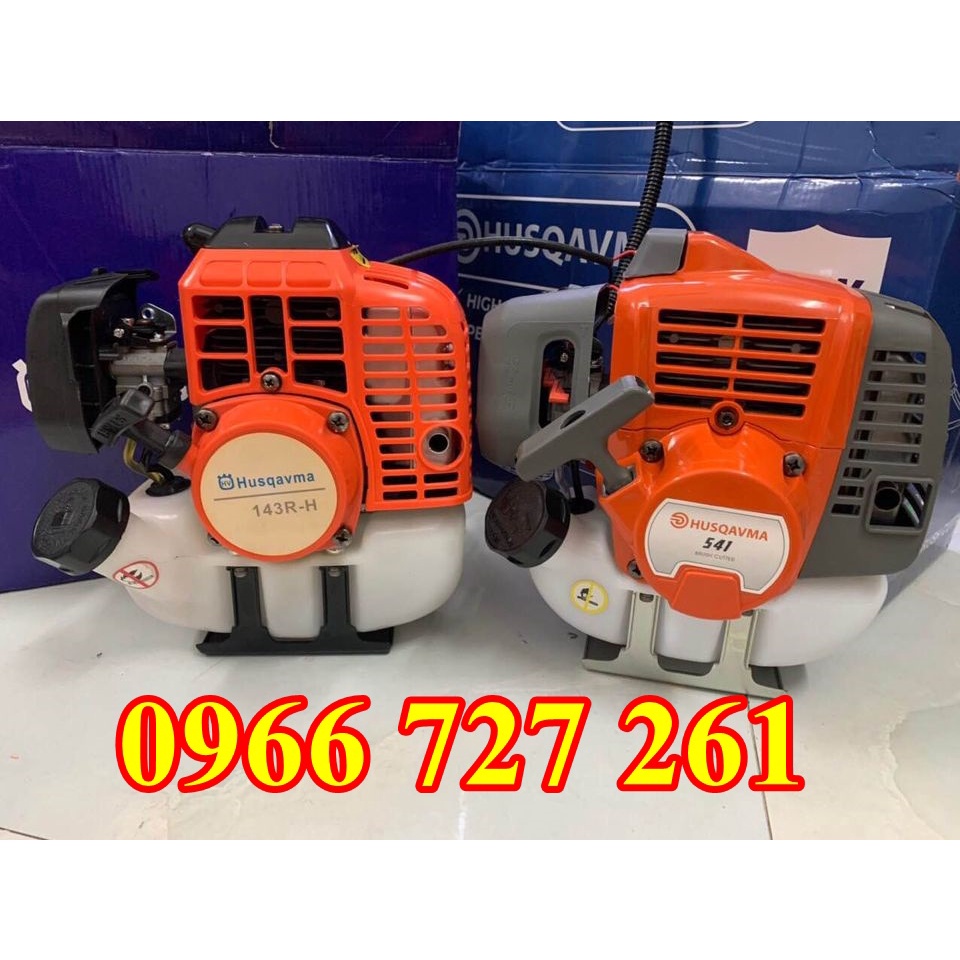Máy Cắt Cỏ Husqvarna 143RII đeo vai động cơ 2 thì Thụy Điển