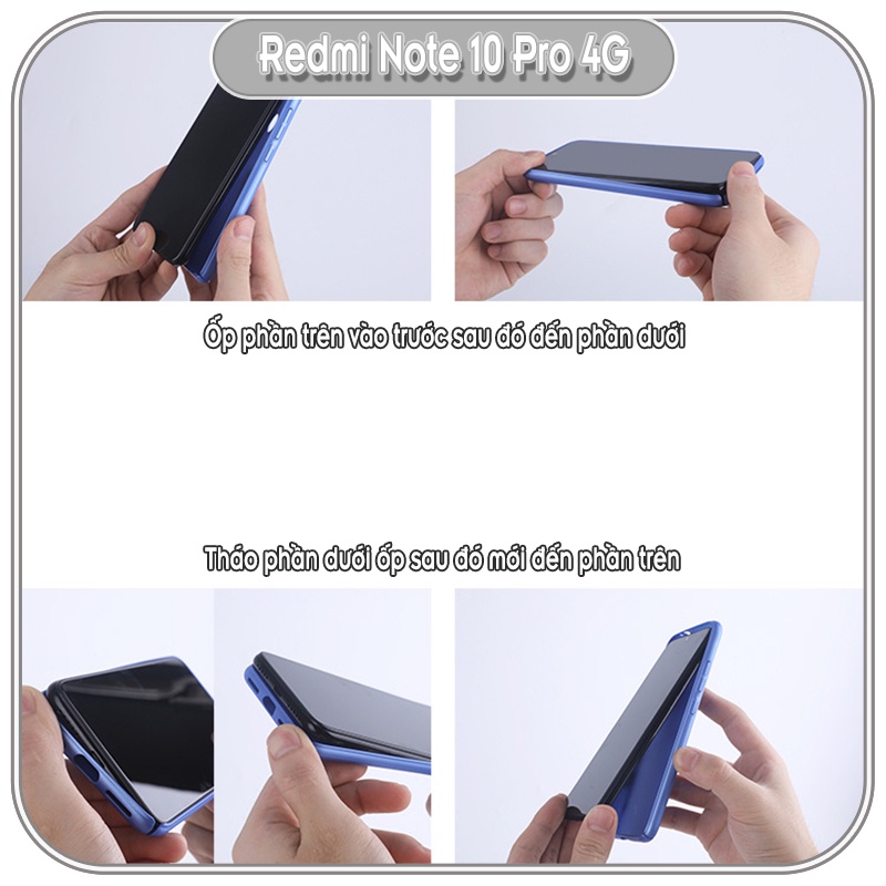 Ốp lưng cho Xiaomi Redmi Note 10 Pro 4G Frosted Shield nhựa PC cứng Nillkin , Vân nhám , chống vân tay - HÀNG NHẬP KHẨU
