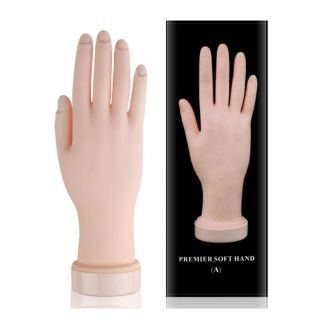 Bàn tay giả làm nail silicon