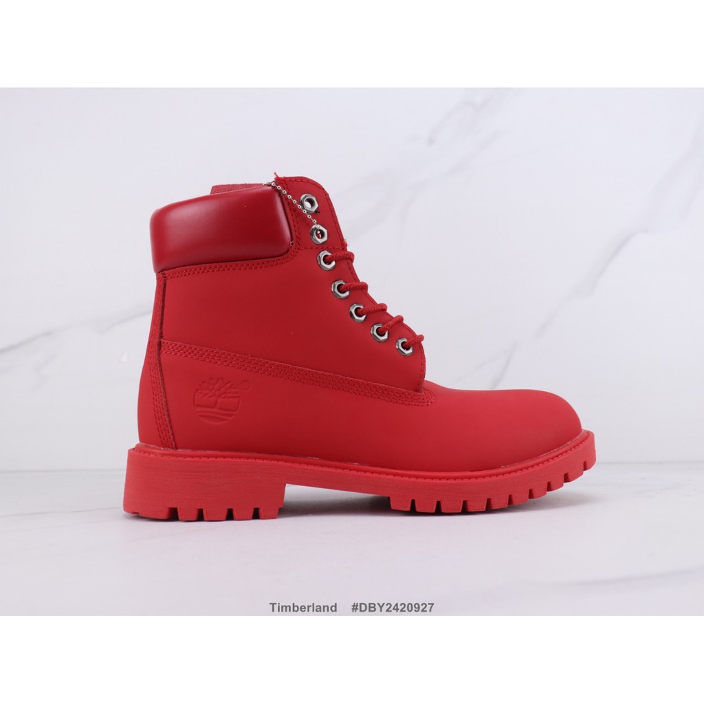 Timberland Timberland high-top casual shoes Tooling Martin boots Rhubarb boots not bad kick leather 36-45 #DBY2420927