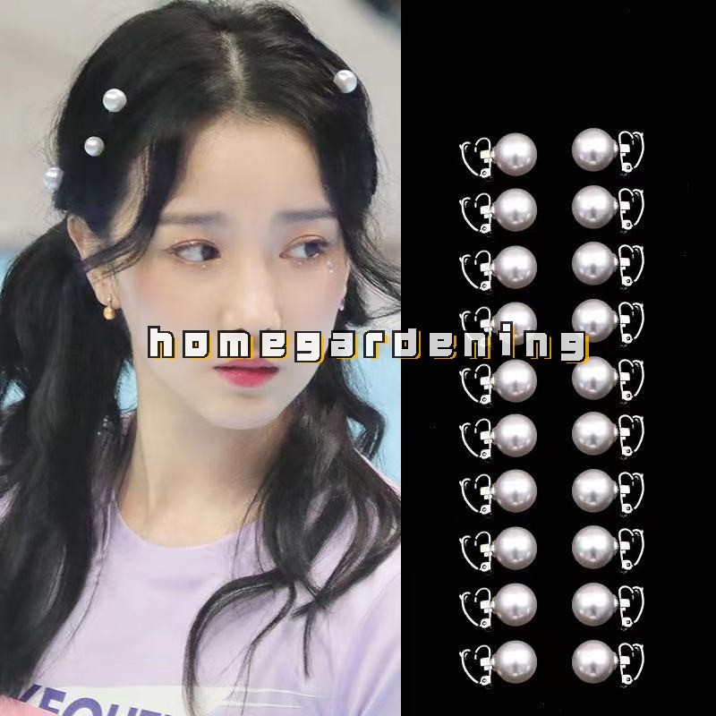 Set 5 Kẹp Tóc Dạng Tết Đính Ngọc Trai Nhỏ Xinh Xắn Dành Cho Nữ
