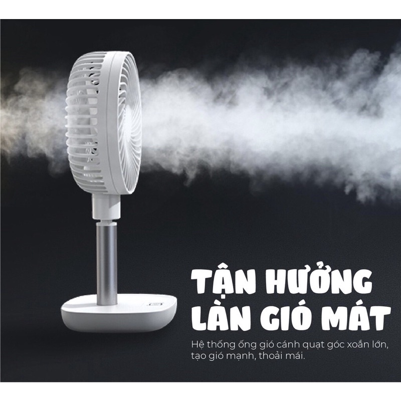 Quạt sạc mini để bàn Yoobao F1 10.000mah