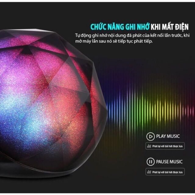 Loa bluetooth 7 màu color Ball ,chất lượng âm thanh cực hay