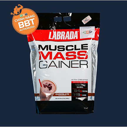 MUSCLE MASS GAINER - SỮA TĂNG CÂN CHẤT LƯỢNG CỦA HÃNG LABRADA (12 LBS)