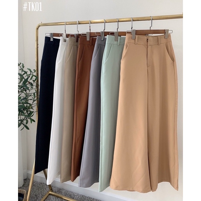 Quần Tây Ống Suông 💥Freeship Xtra💥 Chuẩn Form Cực Đẹp