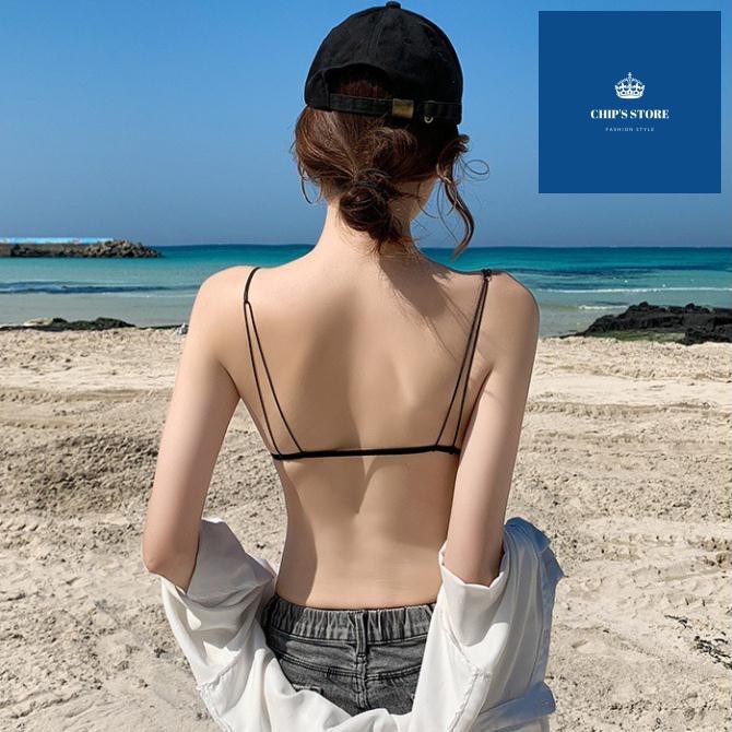 Áo Lót Cài Khuy Trước Không Đường May Cho Nữ Siêu Đẹp | BigBuy360 - bigbuy360.vn