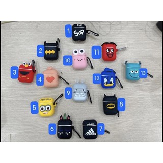 Case AAAp2, Ap3, Ap Pro Vỏ Bao Đựng Tai Nghe Airpod Bape Chất Liệu Silicon Dẻo