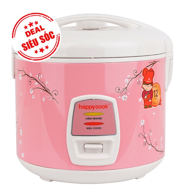 Nồi cơm điện nắp gài HappyCook HCJ-1882