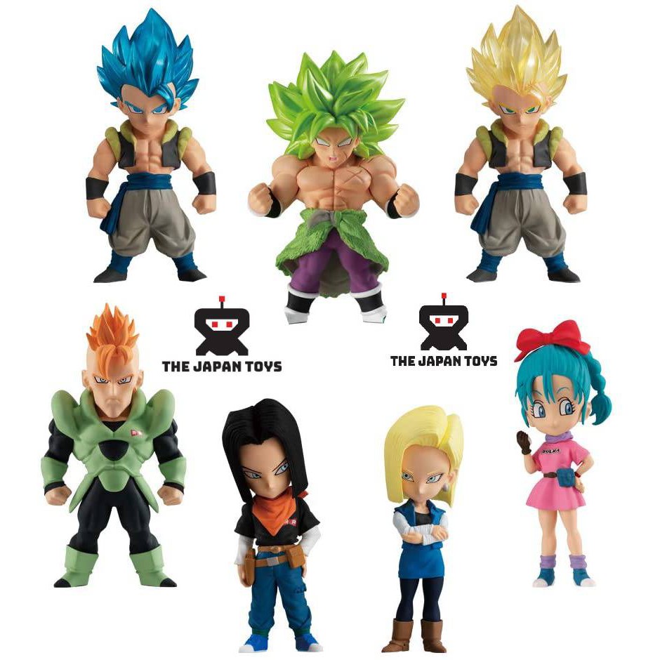 [Bán lẻ] Mô hình tĩnh Dragon Ball Adverge  set 12