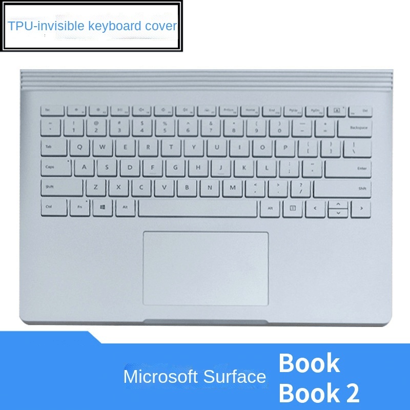 Tấm silicon trong suốt che phủ bàn phím laptop bảo vệ cho Microsoft Surface Pro 3/4/5/6/7