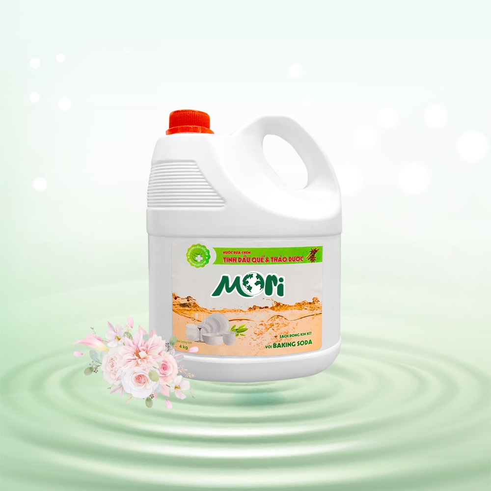 Nước rửa chén Mori 4L