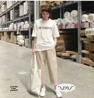Quần kaki sắn ống (KA)