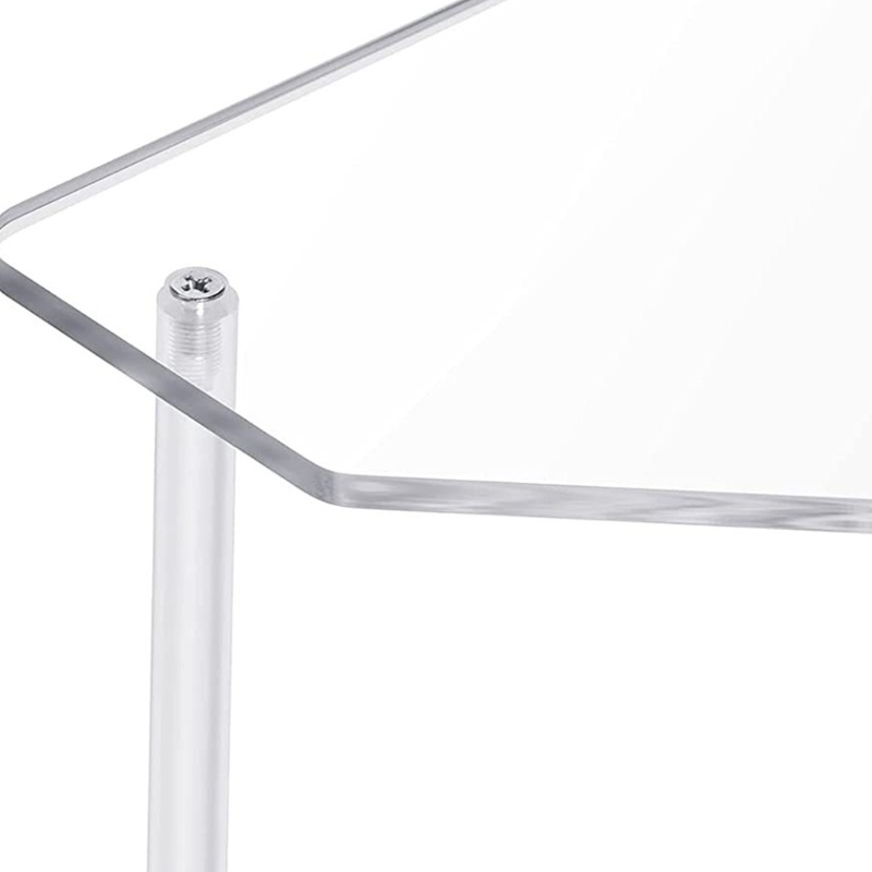 Bộ 2 Kệ Nhựa Acrylic Trong Suốt Đựng Đồ Dùng Nhà Tắm Tiện Dụng