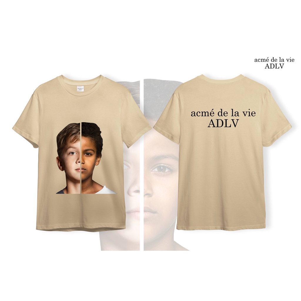 Áo ADLV Thun Cotton CAO CẤP  [Vải Cotton]  - Mẫu 2 - Em Bé 1/2 Mặt