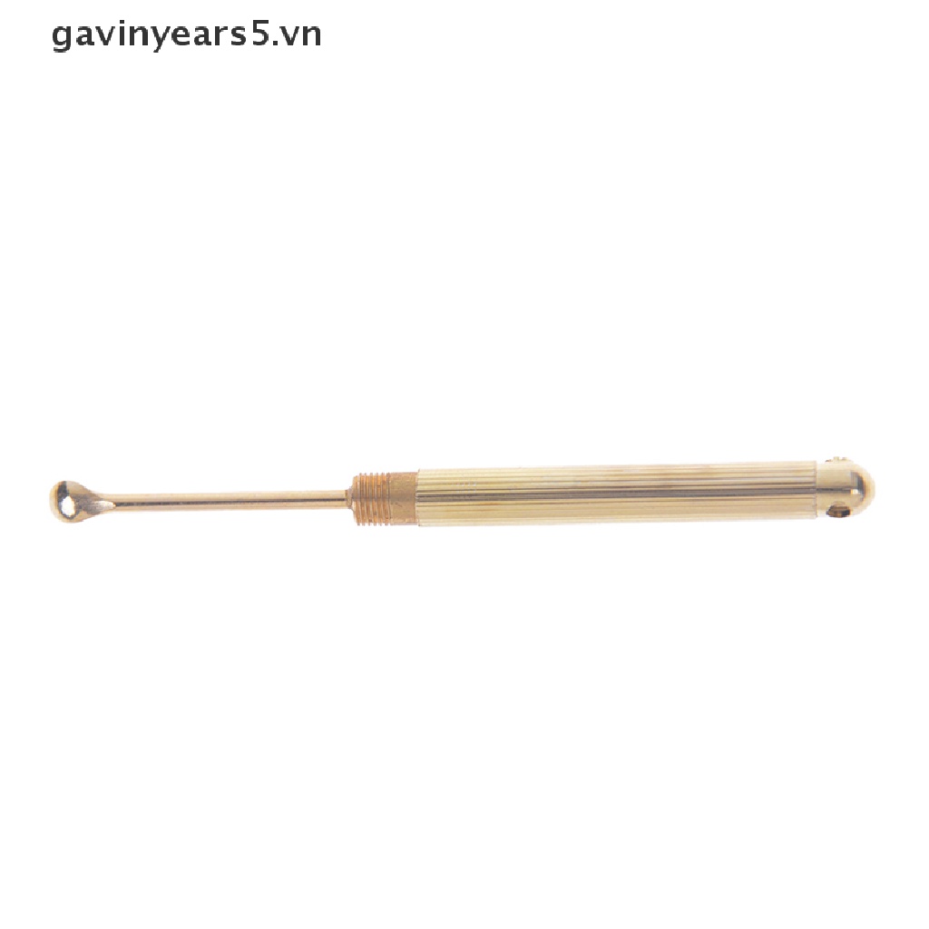 [Hàng mới về] Cây lấy ráy tai màu vàng gấp gọn tiện lợi