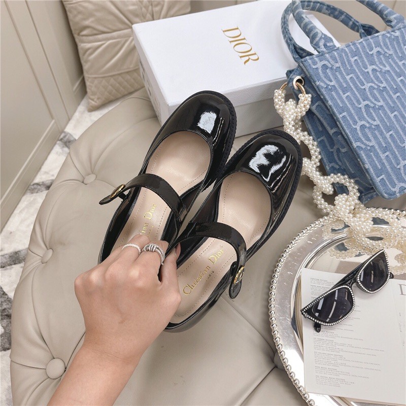 Giày oxford Dior CD da thật siêu xinh | BigBuy360 - bigbuy360.vn