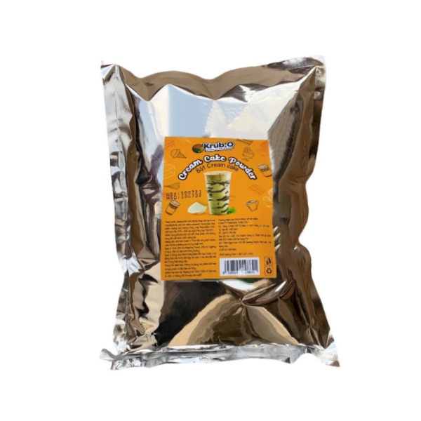 [FreeShip] [Siêu Sale] Bột Creamcake Krub.o 1kg - Nguyên liệu làm trà sữa Cake Cream cực ngon