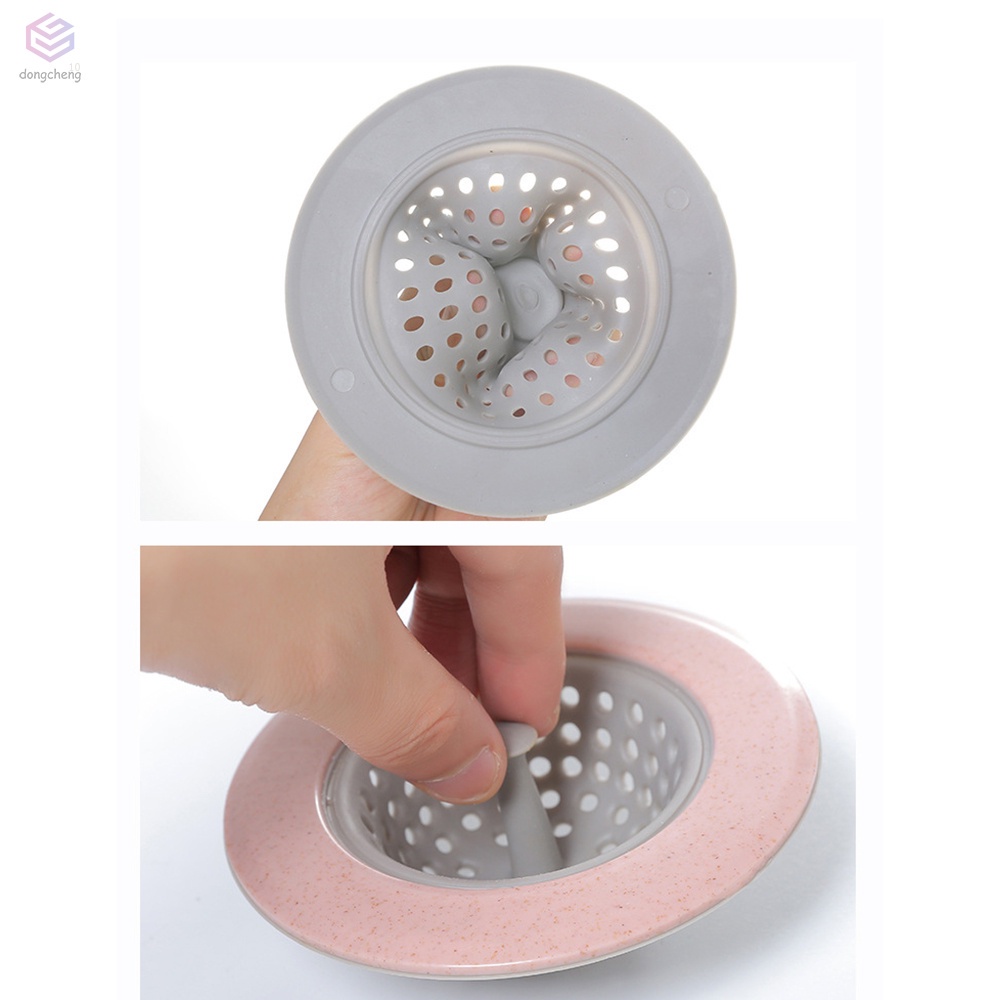 Nắp Chặn Tóc Dễ Vệ Sinh Dùng Cho Bồn Tắm / Nhà Bếp Tiện Dụng