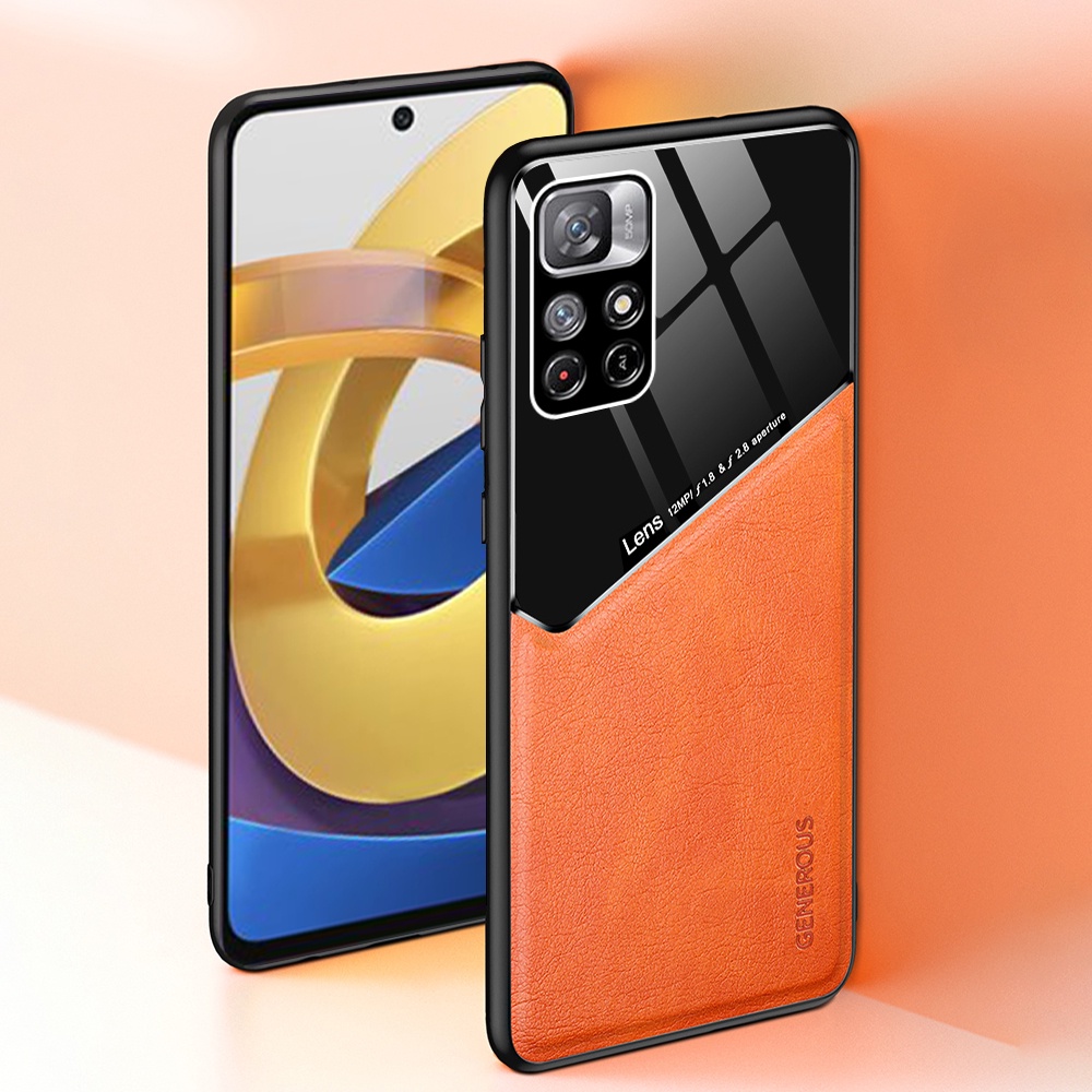 Ốp Điện Thoại Da Cứng Từ Tính Cho Xiaomi Poco X4 Pro 5G M4 X3 GT 5G X3 NFC Pro