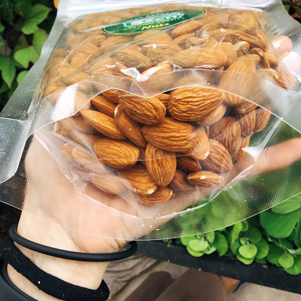 500G HẠNH NHÂN RANG MỘC