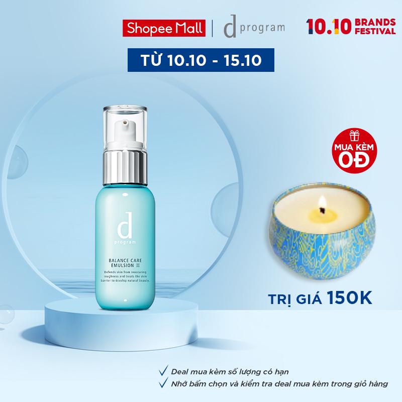 Sữa dưỡng cho da dầu và da hỗn hợp d program 100ml_13840