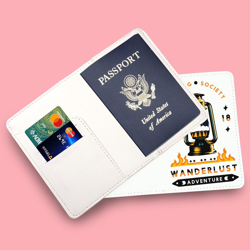 Bao Da Hộ Chiếu Du Lịch Thời Trang - CUTE - Ví Đựng Passport Và Thẻ Đa Năng - PPT015