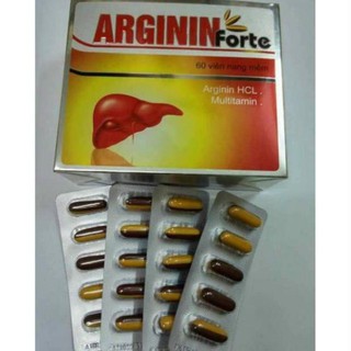 ARGININ FORTE- GIÚP BỔ GAN, THẢI ĐỘC CƠ THỂ tăng cường chức năng gan