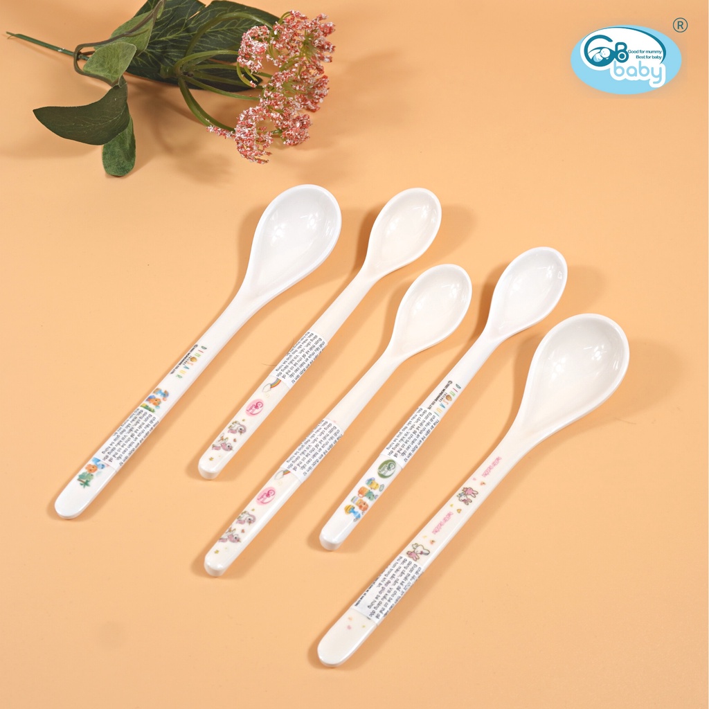 Thìa Fip ăn bột GB-Baby hình kì lân,khủng long