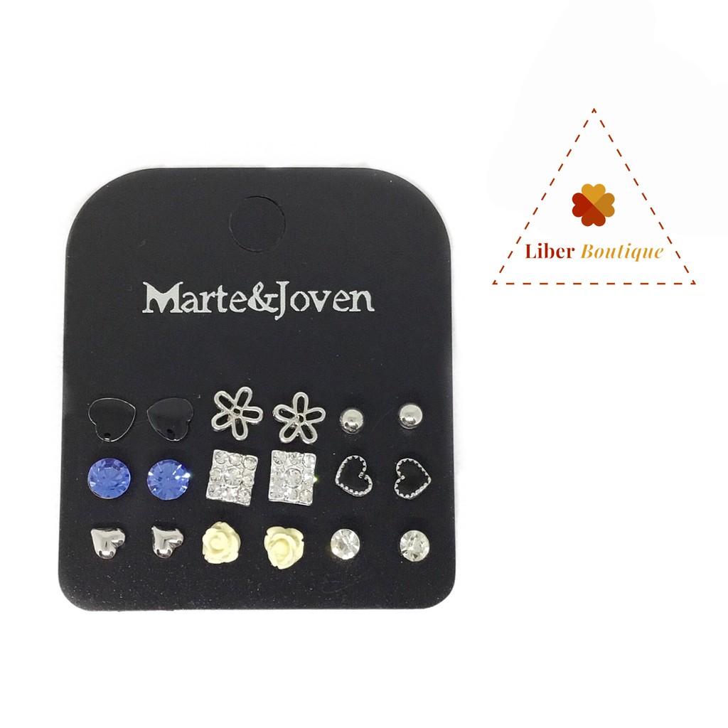 Set 9 đôi khuyên tai Marte&Joven
