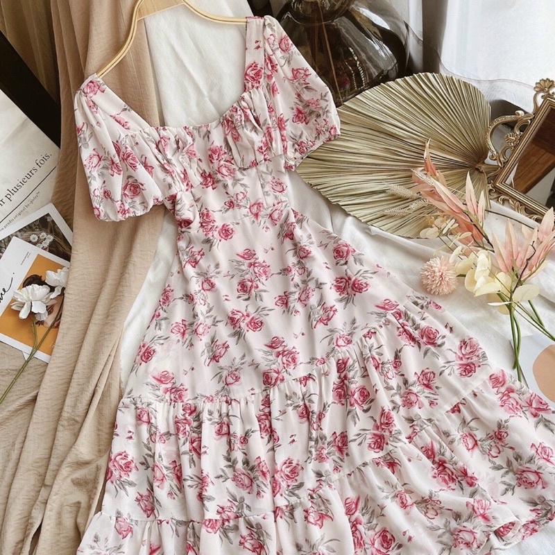 Đầm hoa 🌷Đầm suông hoa 🌷FREESHIP 🌷Nhập MADEBY20 giảm 20k đơn trên 300k | BigBuy360 - bigbuy360.vn