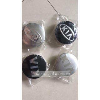 028 LOGO ỐP CHỤP MÂM LAZANG XE Ô TÔ KIA 54 MM (1 CÁI)