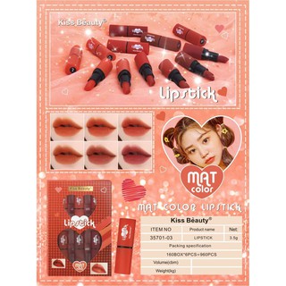 Set 6 cây son Matcolor Liptic(PVN365)