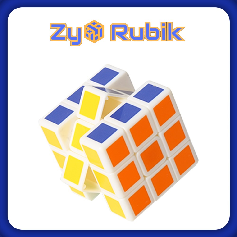 Rubik 3x3 QiYi mini 3cm Stickerless không viền - ZyO Rubik