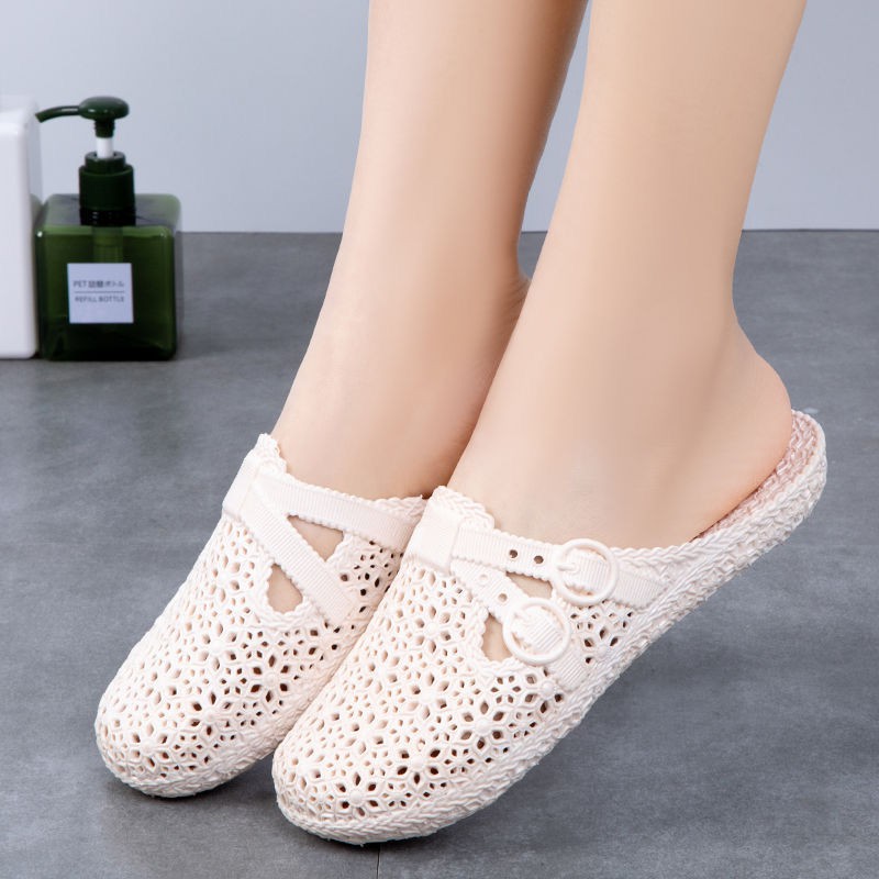 Dép Crocs Đi Trong Nhà Đế Bằng Có Size Lớn 31-41