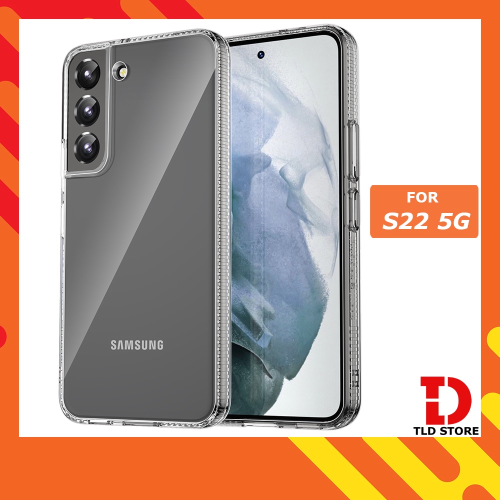 Ốp lưng Samsung S22 S22+ Plus S22 Ultra 5G trong suốt chống sốc Fullbox