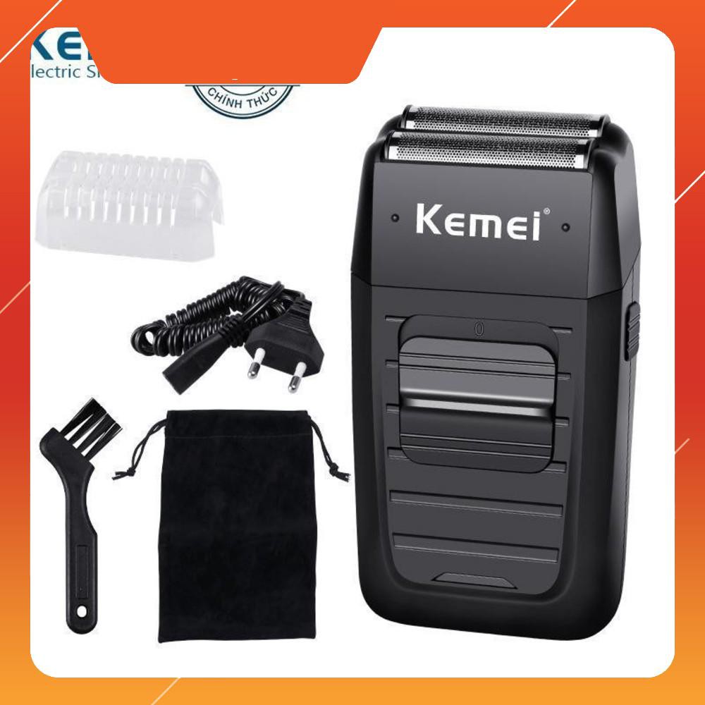 [Giá cực sốc] MÁY CẠO RÂU KEMEI 1102 CẠO RÂU VÀ CẠO TRẮNG TÓC TIỆN DỤNG
