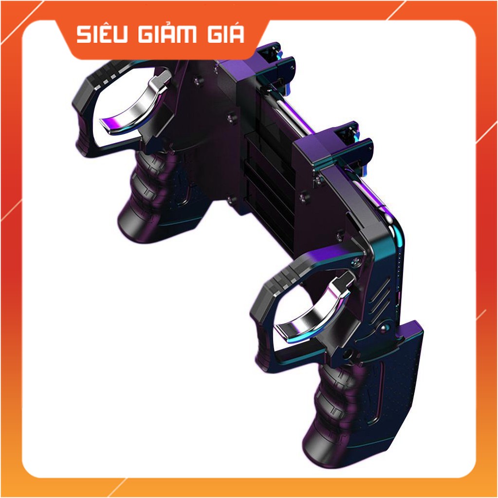 Tay cầm chơi game 4 ngón thiết bị kết nối hỗ trợ PUBG K21 Tay cầm không ồn nút bắn nhanh thượng hạng cho trò chơi PUBG R