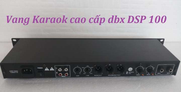 VANG CƠ KARAOKE DBX ( MIXER) DSP-100 CHUẨN