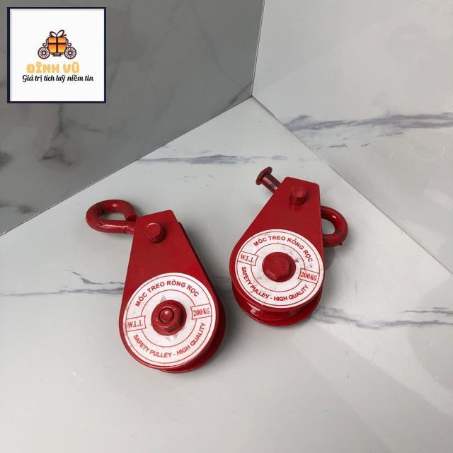 [SIÊU RẺ] Móc treo ròng rọc các cỡ