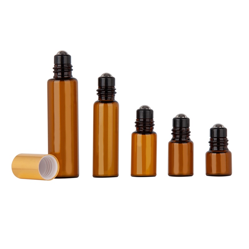 Chai Thủy Tinh Cuộn Tròn Bằng Thép Không Gỉ 1ML 2ML 3ML 5ML 10ML
