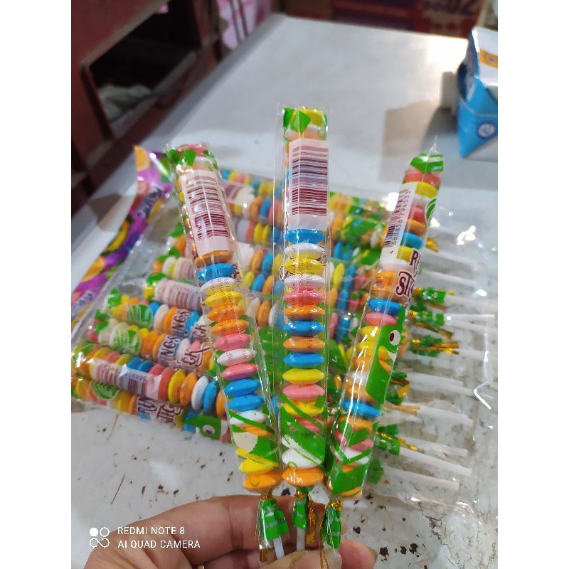 Vỉ 30 xiên kẹo xê trái cây cực ngon