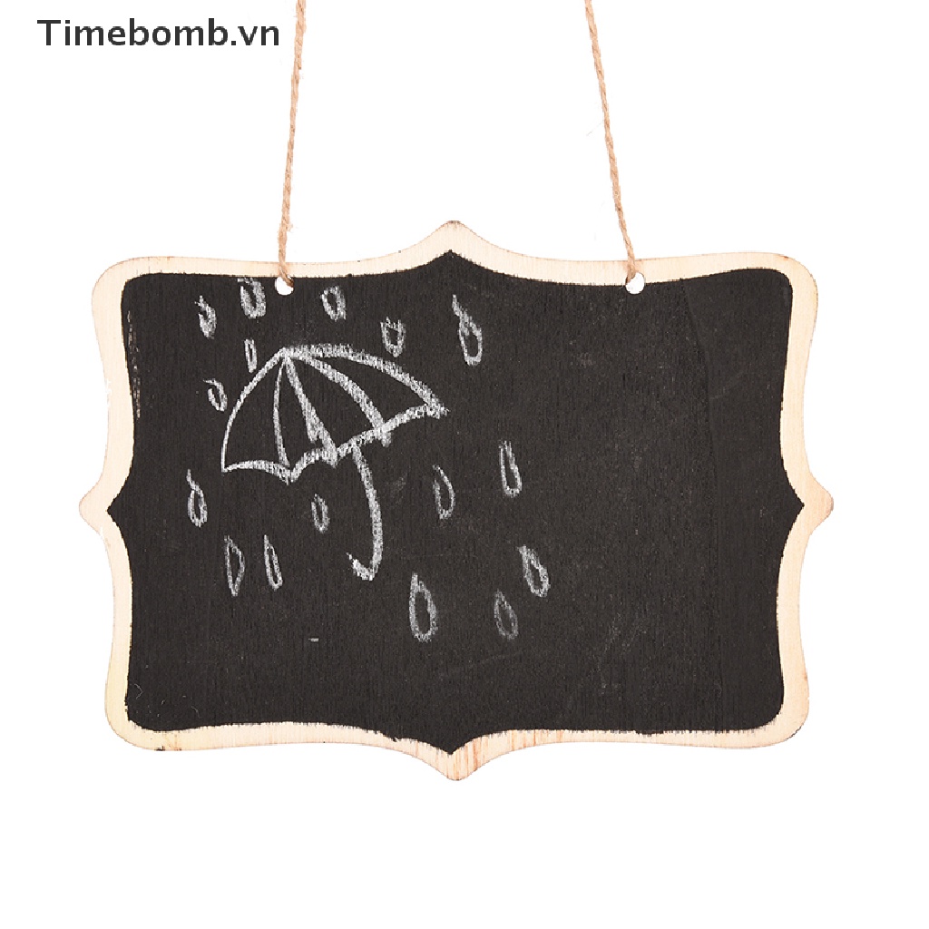 1 Bảng Đen mini Bằng Gỗ Trang Trí Tiệc Cưới