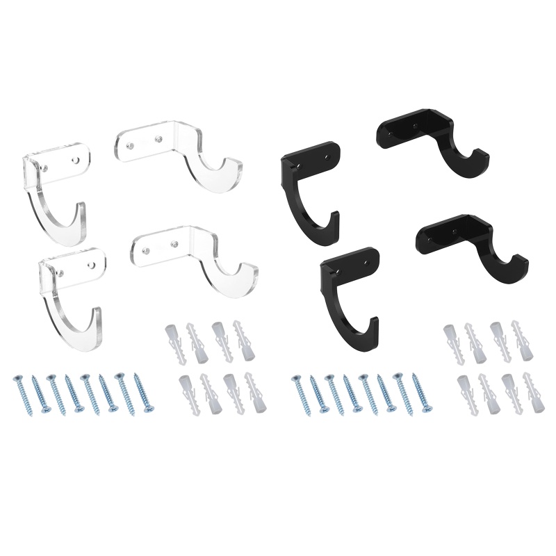 SPMH Set 4 giá đỡ trưng bày gậy bóng chày chống trầy xước làm quà tặng sưu tập