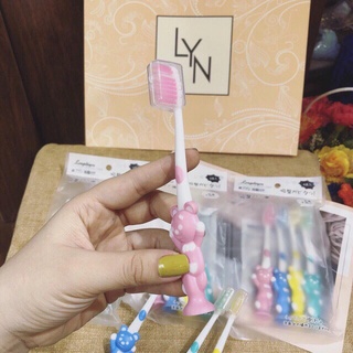 Set 4 bàn chải đánh răng cho bé/ Mom Space