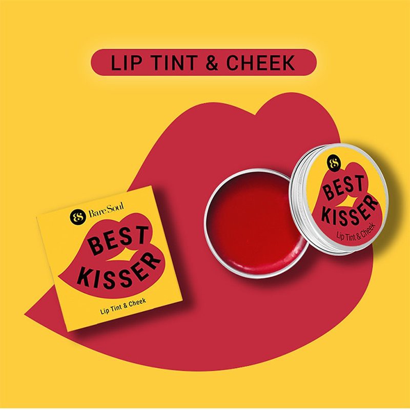 Son Dưỡng Môi Có Màu BareSoul Best Kisser Lip Tint &amp; Cheek 10g