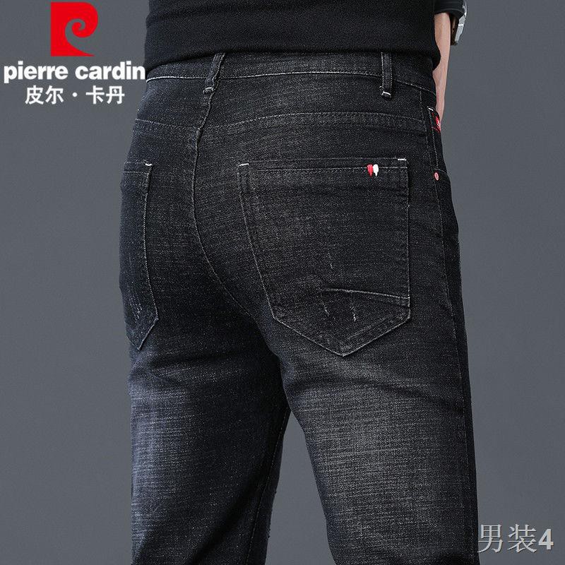 Quần jean nam cao cấp mùa hè mới của Pierre Cardin thun phong cách Hàn Quốc Mỏng3