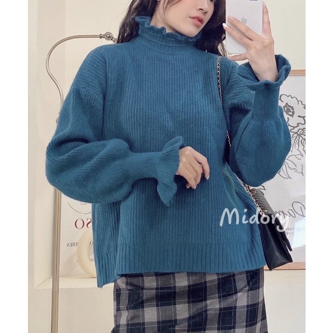 áo len oversize tay bồng | WebRaoVat - webraovat.net.vn